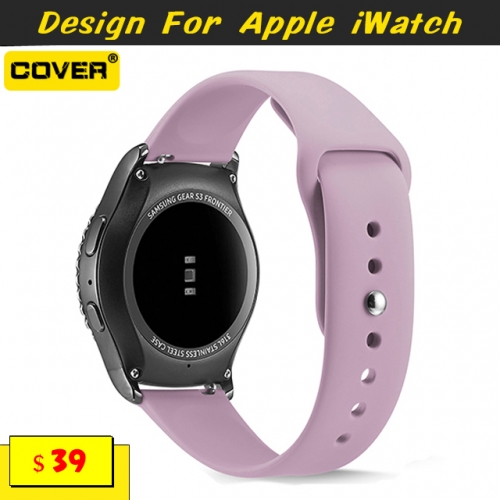 Silicone Watchbands For Apple iWatch Series 1/2/3/4/5/6/SE