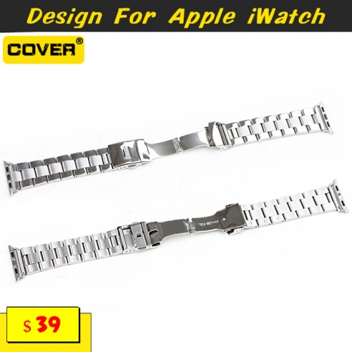 Metal Linked Watchbands For Apple iWatch Series 1/2/3/4/5/6/SE