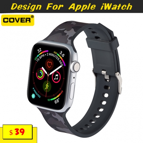 Instagram Fashion Silicone Watchbands For Apple iWatch Series 1/2/3/4/5/6/SE