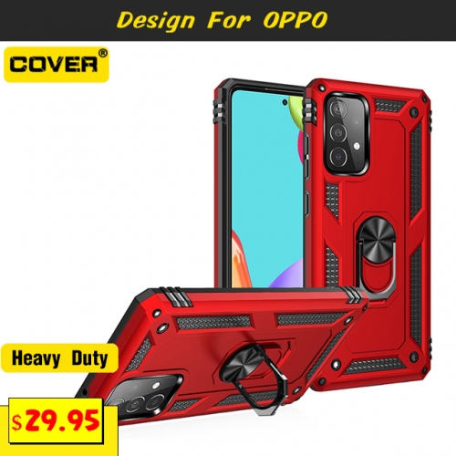 Anti-Drop Armor Style Case For OPPO A53s