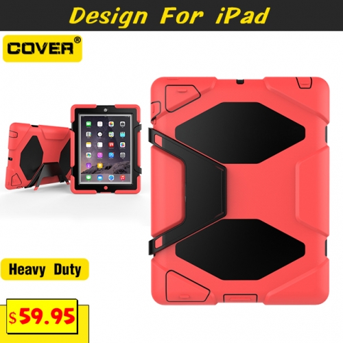Smart Stand Anti-Drop Case For iPad 2/3/4 9.7