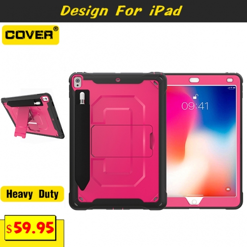 Smart Stand Anti-Drop Case For iPad Air 3 10.5/Pro 10.5 With Pencil Holder