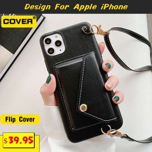 Leather Wallet Case Cover For iPhone 15/15 Plus/15 Pro/15 Pro Max/14/13/12 Mini/11/X/XS/XR/XS Max/8/7