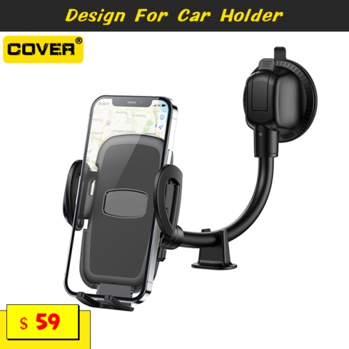 Car Mount Holder for Mobile Phones Ranging from 4.7 to 6.7 inches