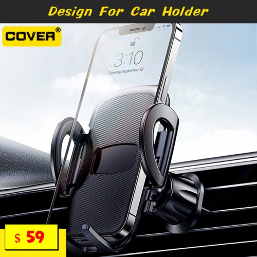 Mechanical Car Holder For Mobile Phones Ranging from 4.7 to 6.9 inches