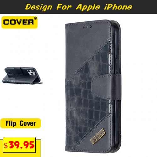 Leather Wallet Case For iPhone 6/7/8 Series/X/XS/XR/XS Max/11/11 Pro/11 Pro Max/12/12 Pro/12 Pro Max/12 Mini