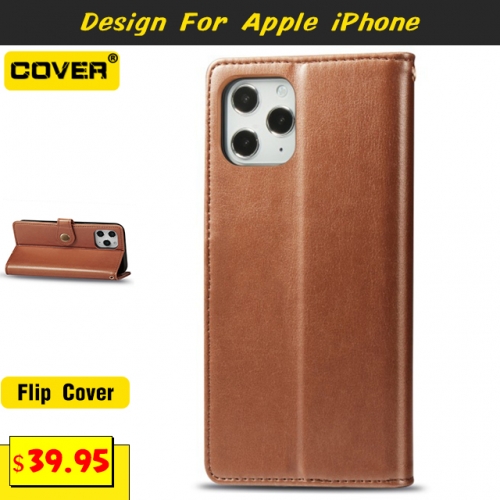 Leather Wallet Case For iPhone 6/7/8 Series/SE2/X/XS/XR/XS Max/11/11 Pro/11 Pro Max/12/12 Pro/12 Pro Max/12 Mini