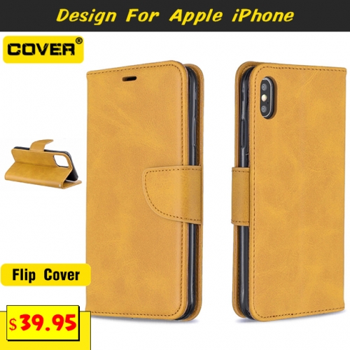 Leather Wallet Case For iPhone 6/7/8 Series/SE2/X/XS/XR/XS Max/11/11 Pro/11 Pro Max/12/12 Pro/12 Pro Max/12 Mini