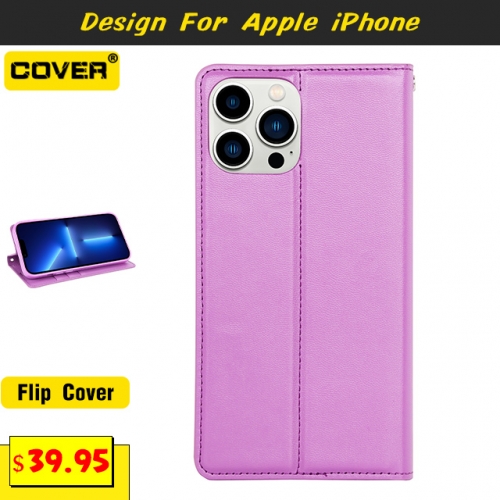 Leather Wallet Case Cover For iPhone 13/13 Pro/13 Pro Max/13 Mini/12/12 Pro/12 Pro Max/12 Mini