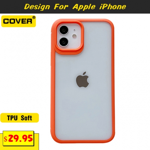 TPU Soft Case Cover For iPhone 13/13 Pro/13 Pro Max/13 Mini
