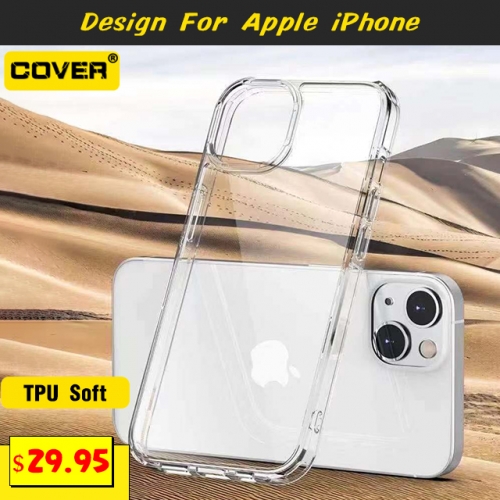 TPU Soft Case Cover For iPhone 13/13 Pro/13 Pro Max/13 Mini