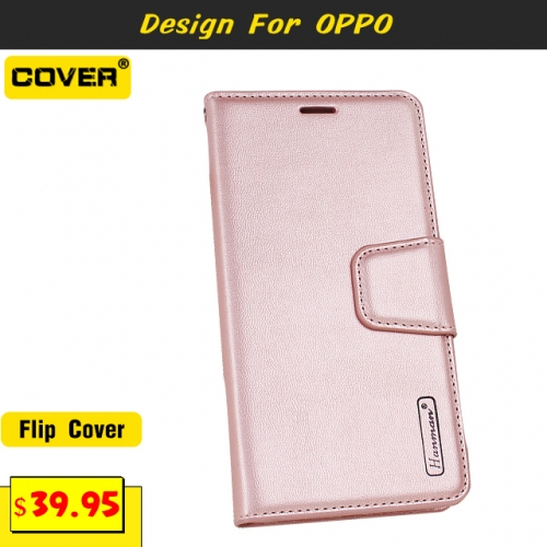 Leather Wallet Case Cover For OPPO A53s/A15