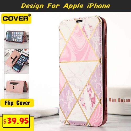 Leather Wallet Case Cover For iPhone 15/15 Plus/15 Pro/15 Pro Max/iPhone14/13 Mini/12 Mini/11/X/XS/XR/XS Max/8/7/6