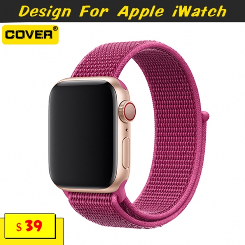 Nylon Fabric Watchbands For Apple iWatch Series 1/2/3/4/5/6/SE