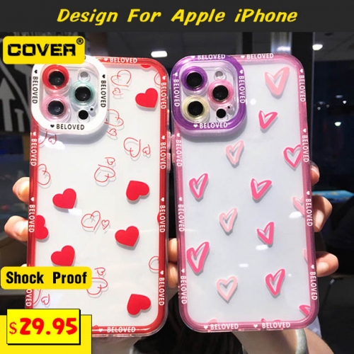 Shockproof Heavy Duty Case For iPhone 13/13 Pro/13 Pro Max/12/12 Pro/12 Pro Max/11/11 Pro/11 Pro Max/X/XS/XR/XS Max/SE2/7/8 Series
