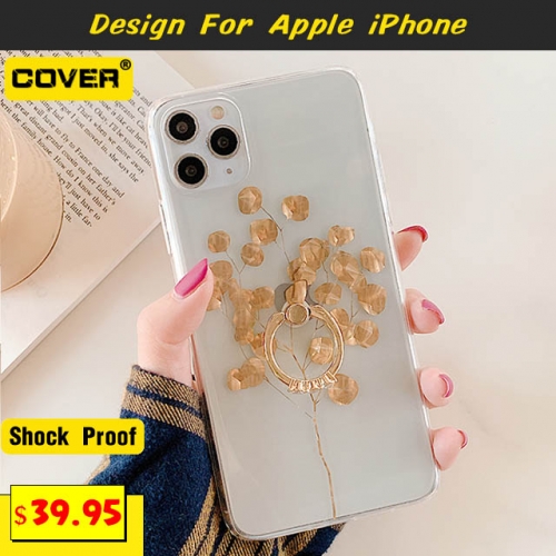 Instagram Fashion Case With Ring For iPhone 11/11 Pro/11 Pro Max/X/XS/XR/XS Max/7/8 Series