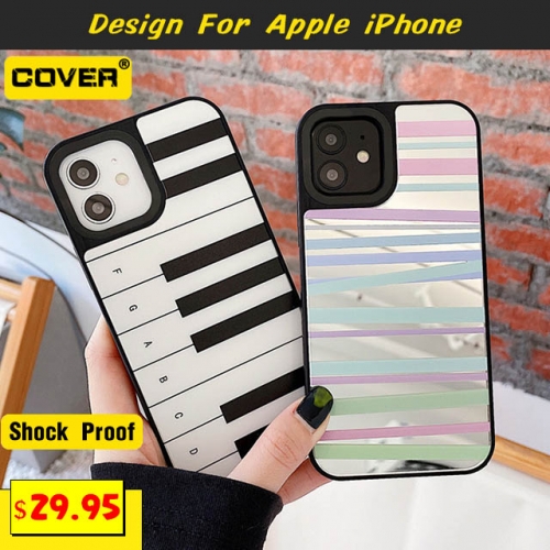 Mirror Instagram Fashion Case Cover For iPhone 15/15 Plus/15 Pro/15 Pro Max/14/13 Mini/12 Mini/11/X/XS/XR/XS Max/SE2/8/7