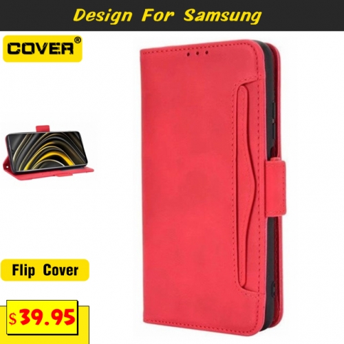 Leather Flip Cover For Samsung Galaxy S20 FE