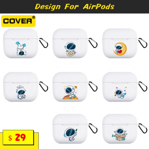 Instagram Fashion Case For Airpods 1/2/3/Pro White（Get Coupons：Air20）