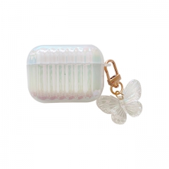 White With Butterfly Charm