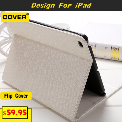 Leather Flip Cover Case For iPad 10.2/9.7 & Pro 10.5 & Air 5/4/3/2/1 & Mini 5/4/3/2/1