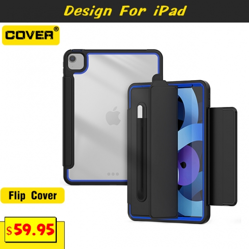 Anti-Drop Flip Cover For iPad Air 5/4 10.9 With Pen Slot