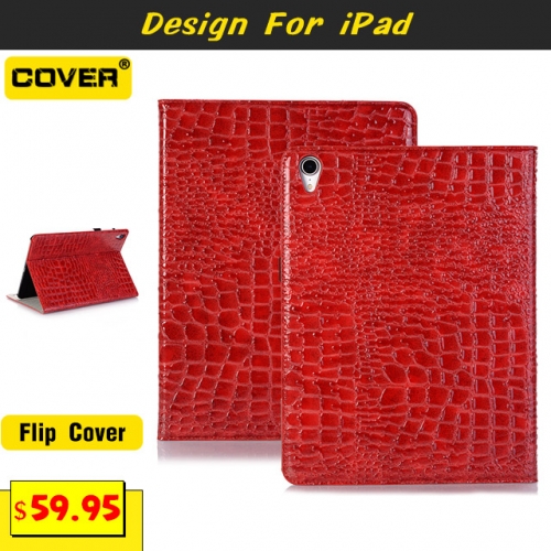 Leather Flip Cover Case For iPad 10.2/9.7 & Pro 12.9/11/10.5/9.7 & Air 5/4/3/2/1 & Mini 5/4/3/2/1