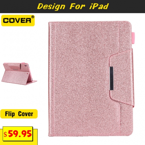 Leather Flip Cover Case For iPad 10.2/9.7 & Pro 12.9/11/10.5/9.7 & Air 5/4/3/2/1 & Mini 5/4/3/2/1