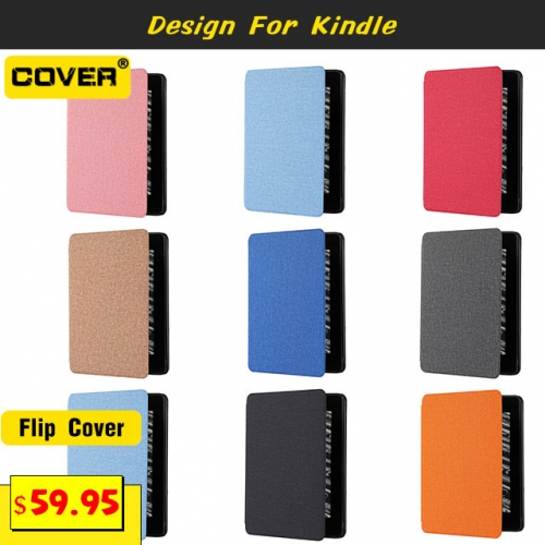 Leather Flip Cover Case For Kindle Paperwhite 5 [11th Gen] 2019 6 inch [10th Gen]