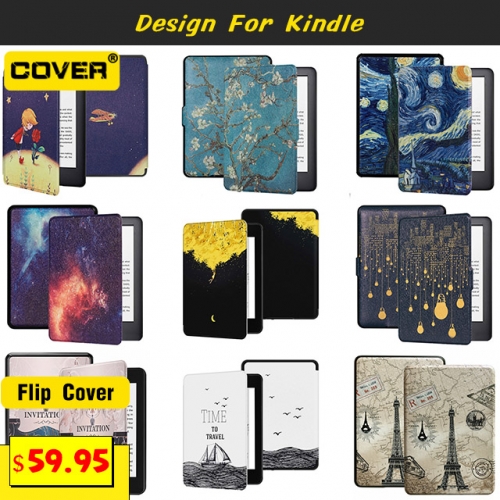 Instagram Fashion Flip Cover Case For Kindle Paperwhite 5 [11th Gen]/Oasis 3 [10th Gen]/2019 6inch [10th Gen]
