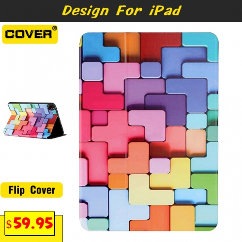 Instagram Fashion Flip Cover Case For iPad 10.2/9.7 & Pro 11 & Air 3 & Mini 6/5/4/3/2