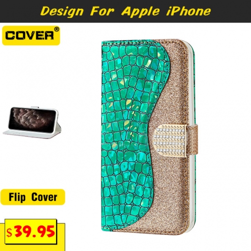 Leather Wallet Case Cover For iPhone 15/15 Plus/15 Pro/15 Pro Max/iPhone1413 Mini/12 Mini/11/X/XS/XR/XS Max/8/7