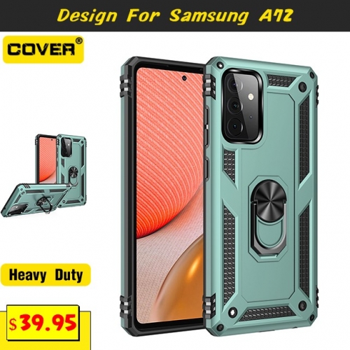 Anti-Drop Armor Case For Samsung A72 5G With Stand