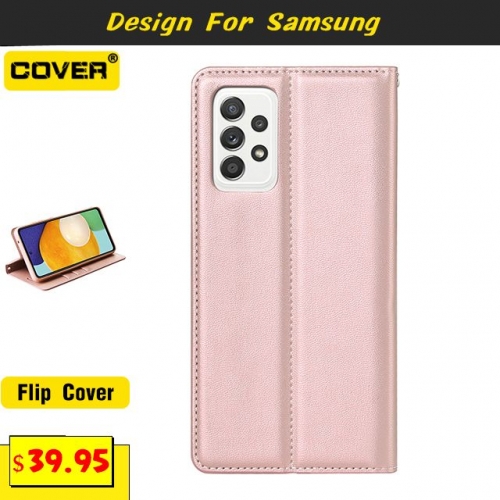 Anti-Drop Flip Cover For Samsung A52 5G