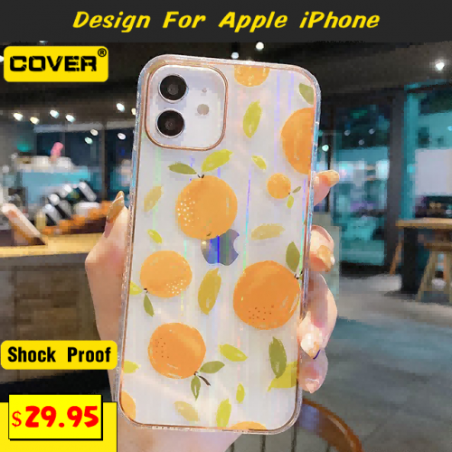 Fruit Series Anti-Drop Silicone Case For iPhone 12/12 Mini/12 Pro/12 Pro Max