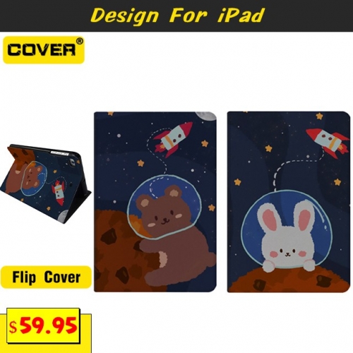 Instagram Fashion Flip Cover For iPad 2/3/4/5/6/Mini1/2/3/4/5/Air1/2/3/Pro 10.5/Pro 11 2018/2020