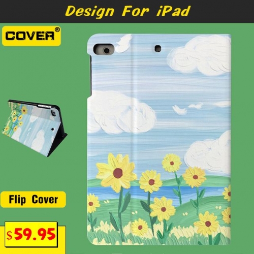 Instagram Fashion Flip Cover For iPad 2/3/4/5/6/Mini1/2/3/4/5/Air1/2/3/Pro 10.5/Pro 11 2018/2020