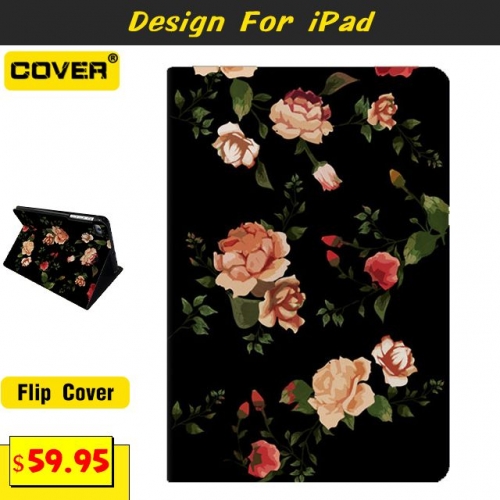 Instagram Fashion Flip Cover For iPad 2/3/4/5/6/7/8/9/Mini1/2/3/4/5/Air1/2/3/4/Pro 11 2018/2020/2021