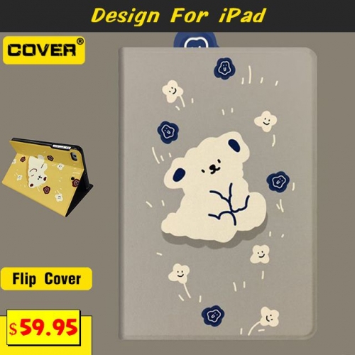 Instagram Fashion Flip Cover For iPad 2/3/4/5/6/7/8/Mini1/2/3/4/5/Air1/2/3/4/Pro 11 2018/2020