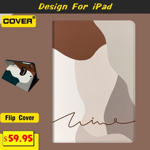 Instagram Fashion Flip Cover For iPad 2/3/4/5/6/7/Mini1/2/3/4/5/Air1/2/3/4/Pro 11 2018/2020