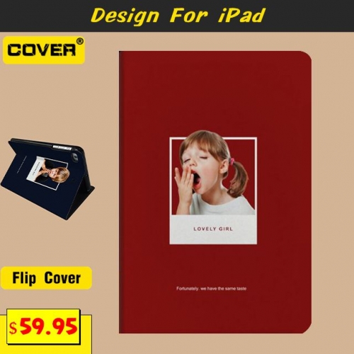 Instagram Fashion Flip Cover For iPad 2/3/4/5/6/Mini1/2/3/4/5/Air1/2/3/4/Pro 11 2018/2020