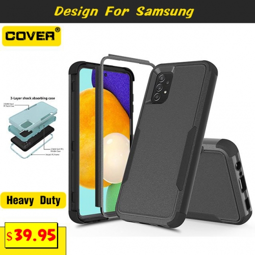 Shockproof Heavy Duty Case Cover For Samsung Galaxy S23/S23 Plus/S23 Ultra/S22/S21/S21 FE