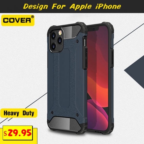 Shockproof Heavy Duty Case For iPhone 13/13 Pro/13 Pro Max/13 Mini/12/11/X/XS/XR/XS Max/SE3/SE2/6/7/8 Series