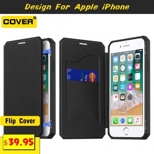 Leather Wallet Case iPhone 12/12 Pro/12 Pro Max/12 Mini/11/11 Pro/11 Pro Max/X/XS/XR/XS Max/SE3/SE2/7/8 Series