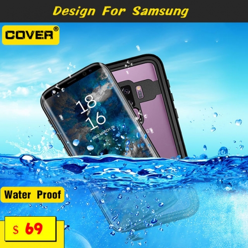 Water Proof Anti-Drop Case For Samsung Galaxy S10/S10Plus/S9/S9Plus