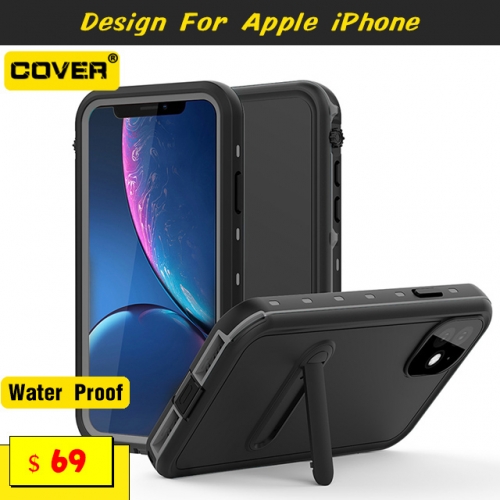 Water Proof Smart Stand Case Cover For iPhone XR/XS Max