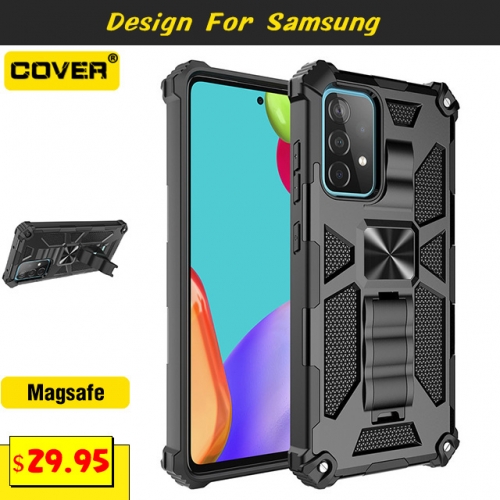 Smart Stand Shockproof Heavy Duty Case Cover For Samsung Galaxy S23/S23 Plus/S23 Ultra/S22/S22 Plus/S22 Ultra/S21/S21 Plus/S21 FE/S20 FE