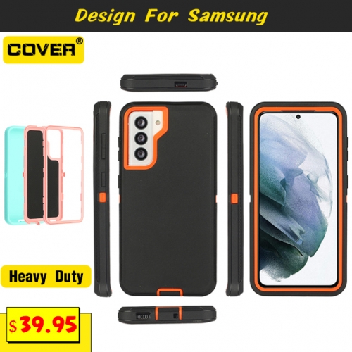 Shockproof Heavy Duty Case Cover For Samsung Galaxy S24/S23/S23 Plus/S23 Ultra/S22/S21/S20/S20 FE/S10/S9/S8