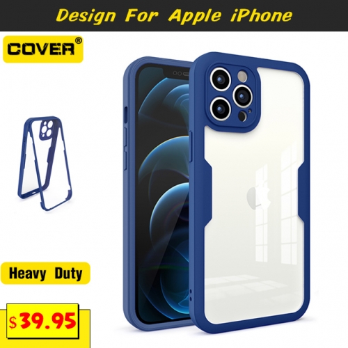 Shockproof Heavy Duty Case Cover For iPhone 15/15 Plus/15 Pro/15 Pro Max/iPhone14/13 Mini/12/11/X/XS/XR/XS Max/8/7