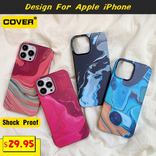 Marble Instagram Fashion Case Cover For iPhone 15/15 Plus/15 Pro/15 Pro Max/iPhone14/13/12/11/X/XS/XR/XS Max/SE2/8/7